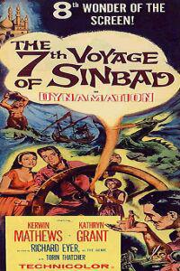 Обложка за The 7th Voyage of Sinbad (1958).