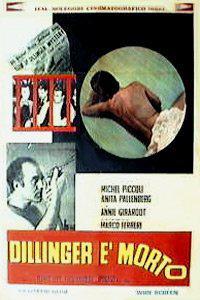 Cartaz para Dillinger è morto (1969).