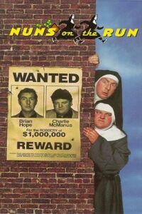 Poster for Nuns on the Run (1990).