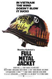 Plakat filma Full Metal Jacket (1987).