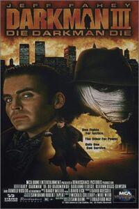 Poster for Darkman III: Die Darkman Die (1996).