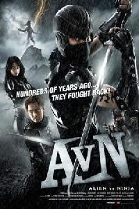 Plakat filma Alien vs. Ninja (2010).