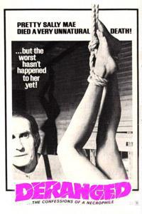 Poster for Deranged (1974).