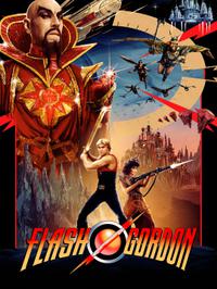 Poster for Flash Gordon (1980).
