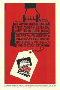 Poster for Advise and Consent (1962).