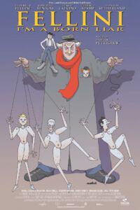 Poster for Fellini: Je suis un grand menteur (2002).