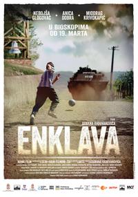 Cartaz para Enklava (2015).