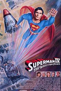 Plakat filma Superman IV: The Quest for Peace (1987).