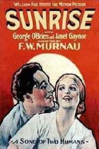 Poster for Sunrise: A Song of Two Humans (1927).