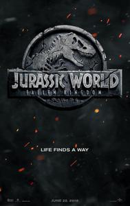 Plakat filma Jurassic World: Fallen Kingdom (2018).