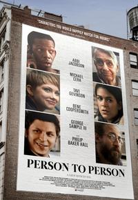 Plakat Person to Person (2017).