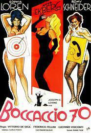 Cartaz para Boccaccio '70 (1962).
