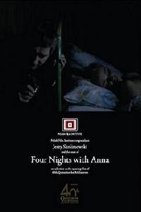 Plakat filma Cztery noce z Anna (2008).