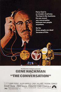 Plakát k filmu The Conversation (1974).