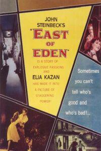 Plakát k filmu East of Eden (1955).