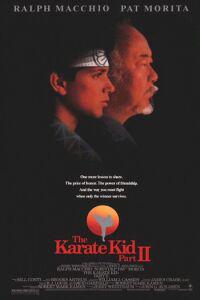 Омот за The Karate Kid, Part II (1986).