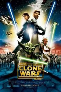 Plakát k filmu Star Wars: The Clone Wars (2008).