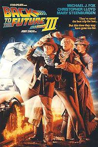 Plakát k filmu Back to the Future Part III (1990).