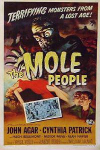 Poster for Mole People, The (1956).