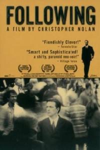 Poster for Following (1998).