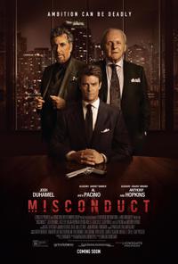Plakat filma Misconduct (2016).