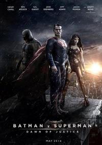 Cartaz para Batman v Superman: Dawn of Justice (2016).