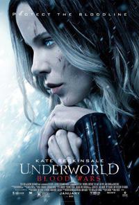 Plakát k filmu Underworld: Blood Wars (2016).