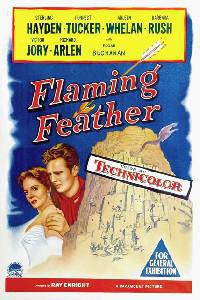 Poster for Flaming Feather (1952).