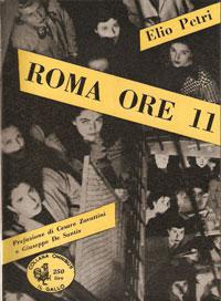 Poster for Roma ore 11 (1952).