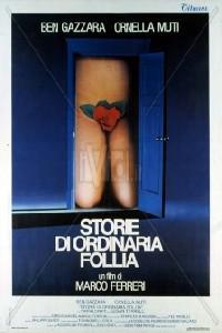 Plakat filma Storie di ordinaria follia (1981).