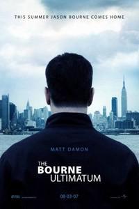 Cartaz para The Bourne Ultimatum (2007).