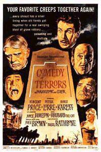 Poster for Comedy of Terrors, The (1964).