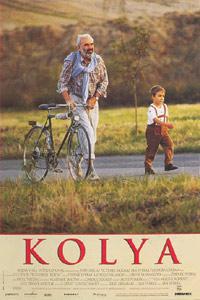 Plakat filma Kolya (1996).