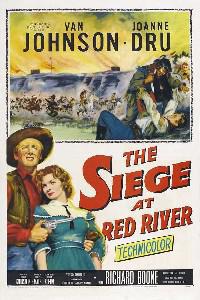 Poster for Siege at Red River, The (1954).