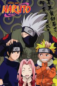 Plakát k filmu Naruto (2002).