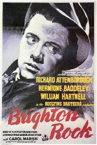 Plakát k filmu Brighton Rock (1947).