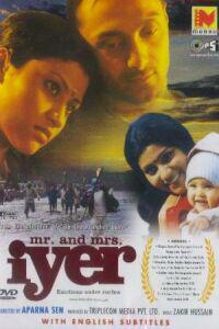 Plakát k filmu Mr. and Mrs. Iyer (2002).