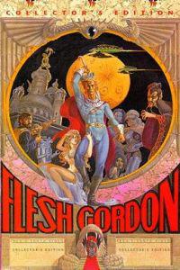 Poster for Flesh Gordon (1974).
