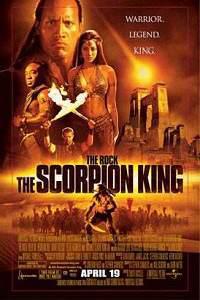 Обложка за The Scorpion King (2002).