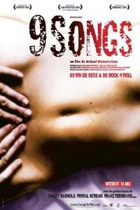 Cartaz para 9 Songs (2004).