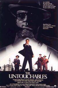 Plakát k filmu The Untouchables (1987).