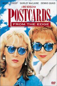 Poster for Postcards from the Edge (1990).