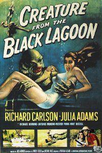 Обложка за Creature from the Black Lagoon (1954).