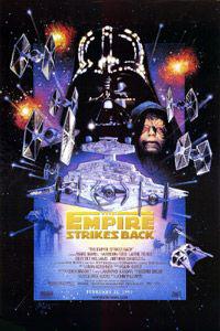 Plakát k filmu Star Wars: Episode V - The Empire Strikes Back (1980).