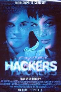 Plakat filma Hackers (1995).
