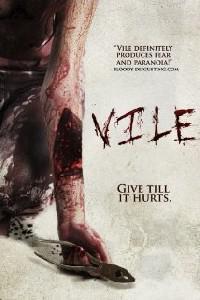 Poster for Vile (2011).