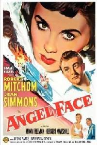 Plakát k filmu Angel Face (1952).