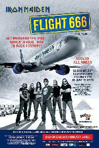 Poster for Iron Maiden: Flight 666 (2009).