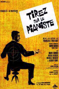 Poster for Tirez sur le pianiste (1960).