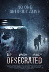 Poster for Desecrated (2015).